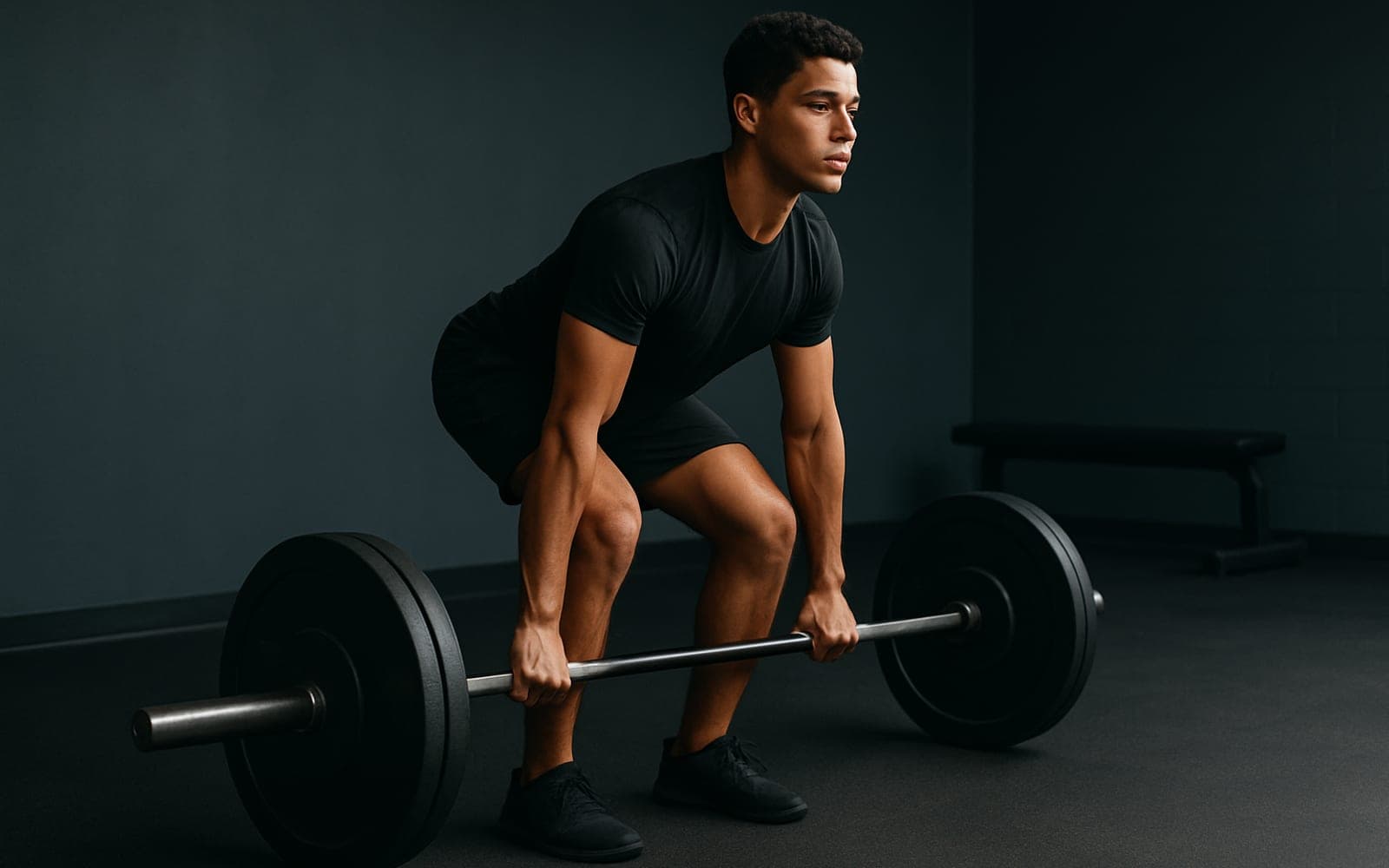 Barbell Deadlift — working position