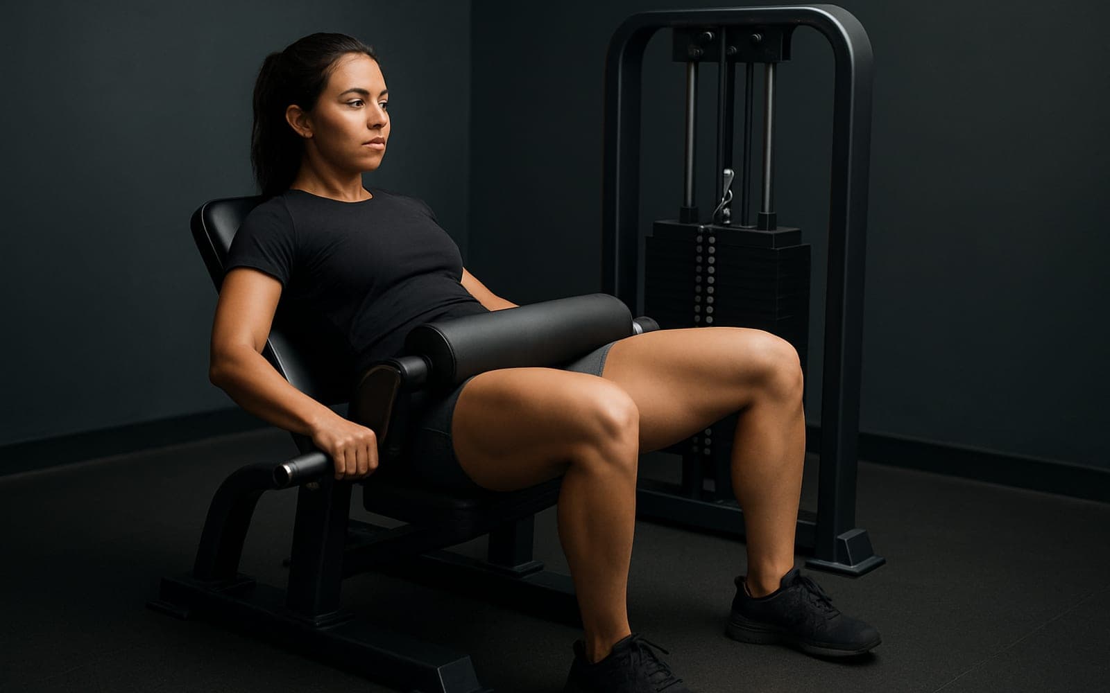 Glute Drive Machine — working position