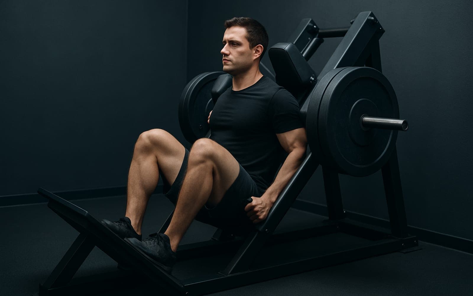 Hack Squat — working position
