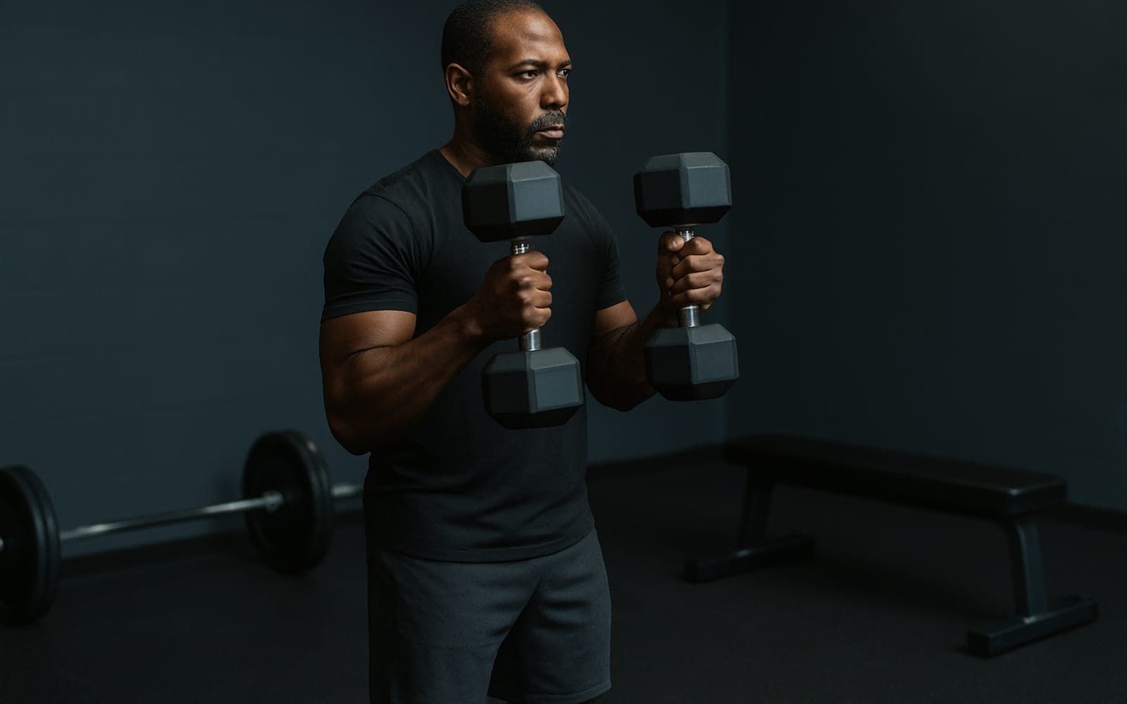 Hammer Curl — working position