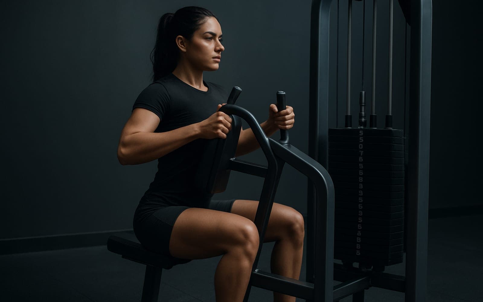 Machine Row — working position