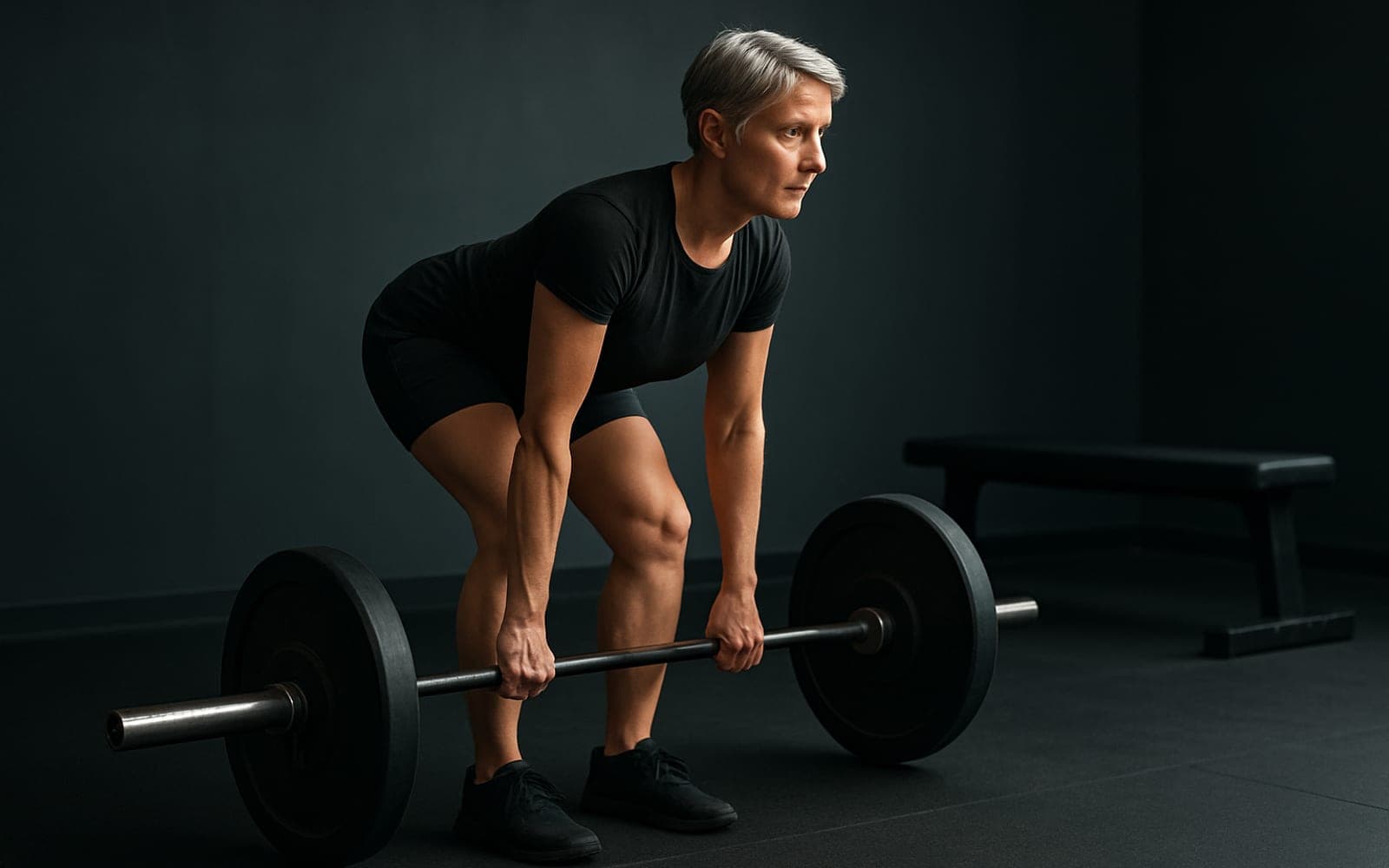 Romanian Deadlift — working position