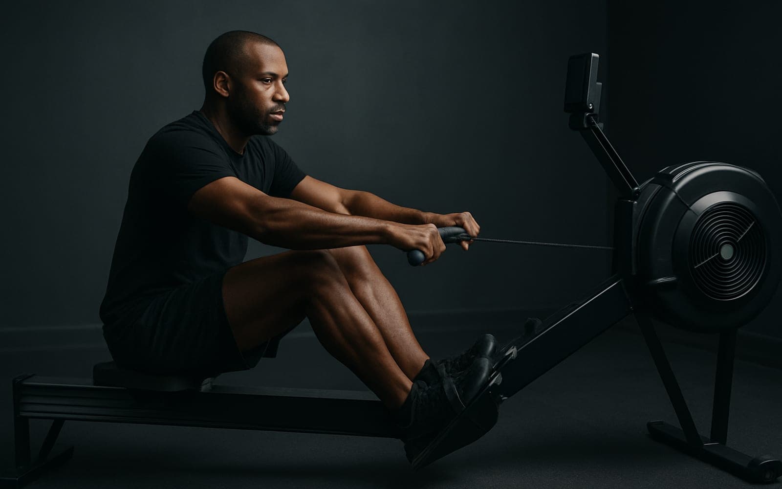 Rowing Machine — working position
