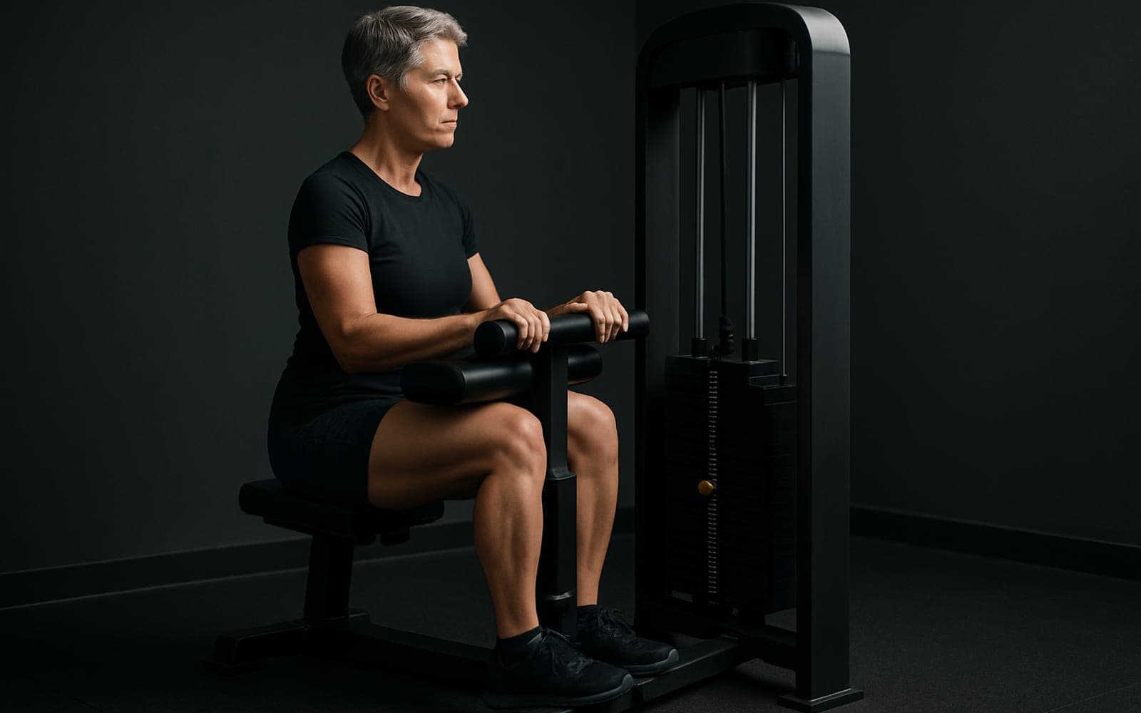 Seated Calf Raise — working position
