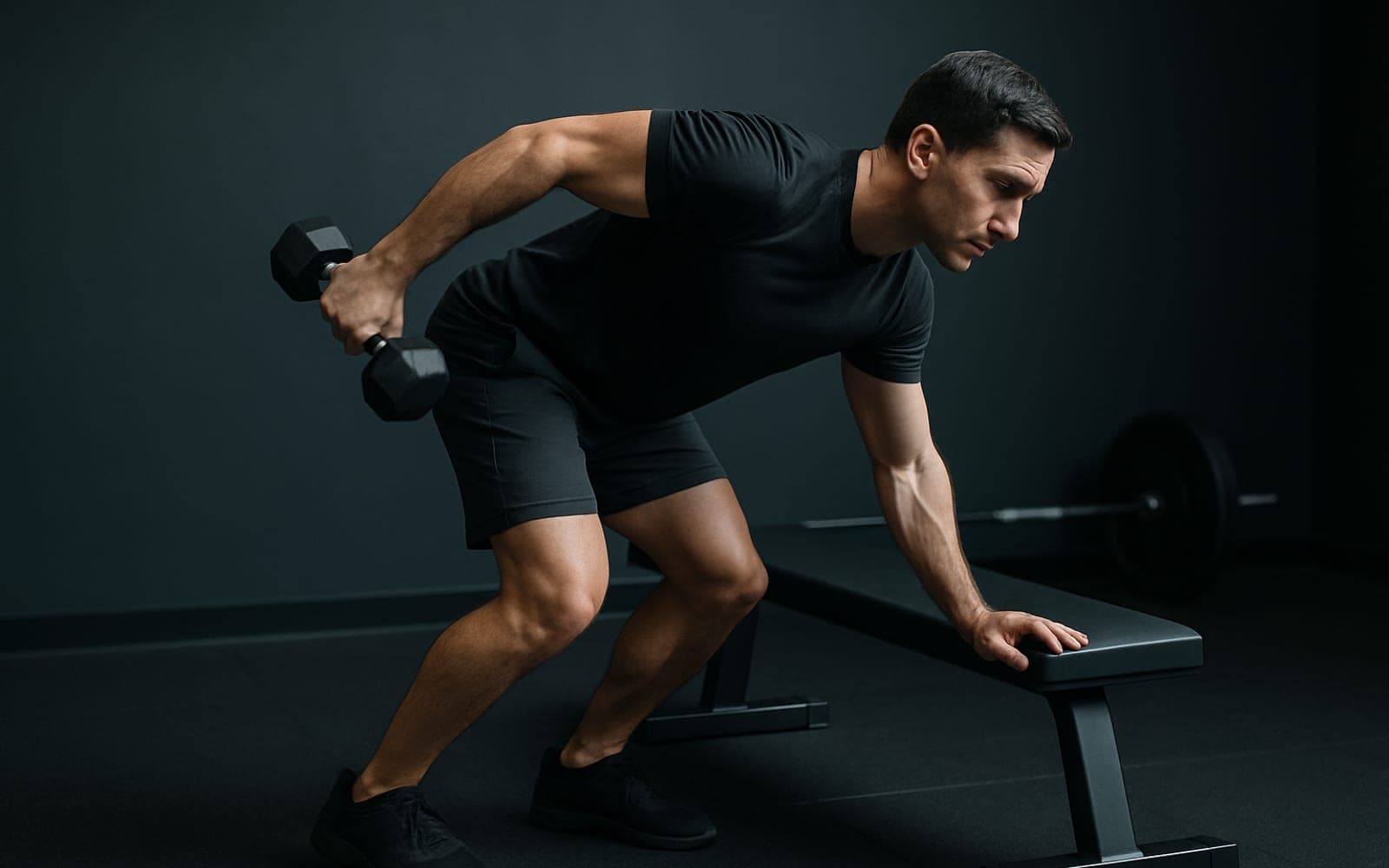 Triceps Kickback — working position